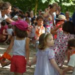 Spectacle Le Bout du Noz par Ronan Le Gourierec, Le bal des petits cocos / Val de Chézine (Parc de Procé)